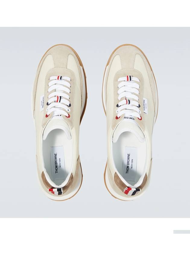 Tech Runner Low Top Sneakers Beige - THOM BROWNE - BALAAN 6