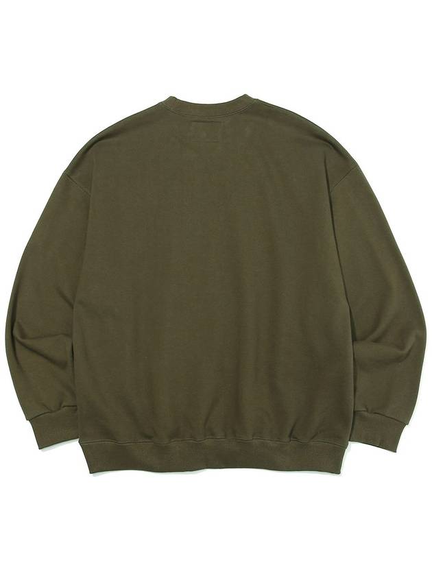 Heritage Emblem Logo Sweatshirts Khaki - OGARP - BALAAN 3