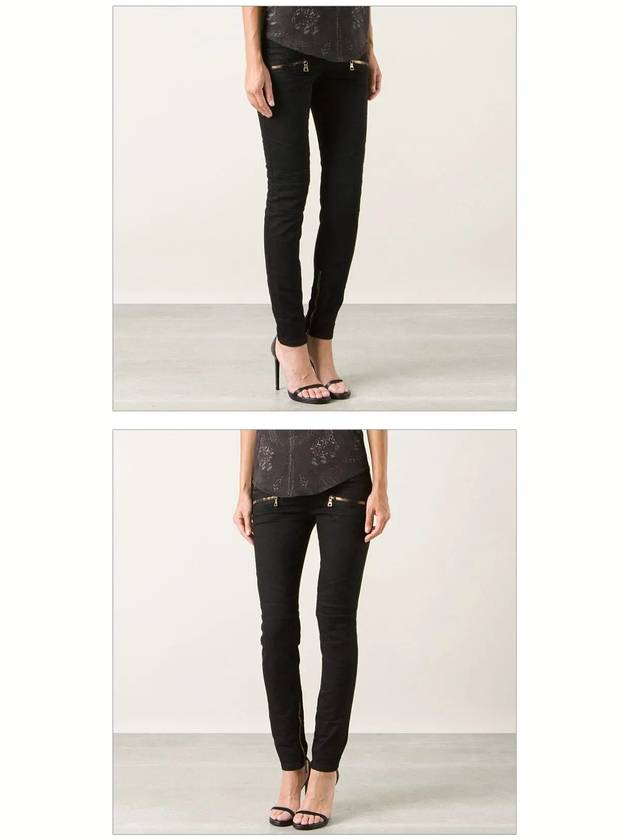 Women's Slim Pants 5455 C0100 - BALMAIN - BALAAN 4