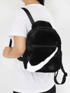 Futura 365 Faux Fur Mini Backpack Black - NIKE - BALAAN 2