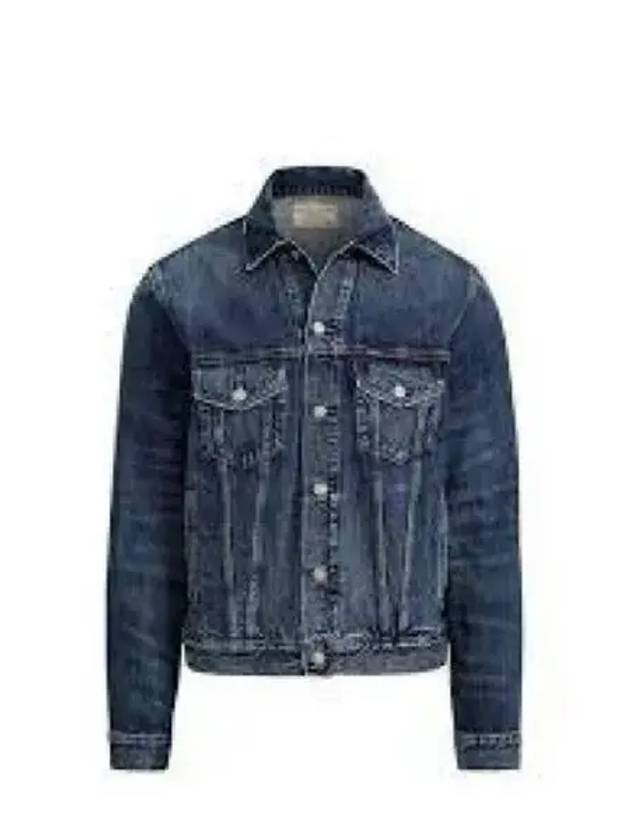 30 points faded denim trucker jacket blue - POLO RALPH LAUREN - BALAAN 1