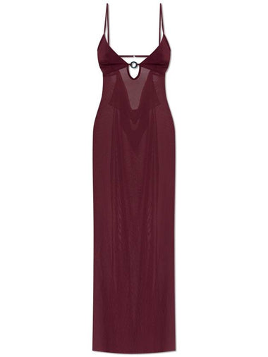 Bond-Eye Cindy Ring Maxi Beach Dress, Women's, Burgundy - BOND-EYE - BALAAN 1