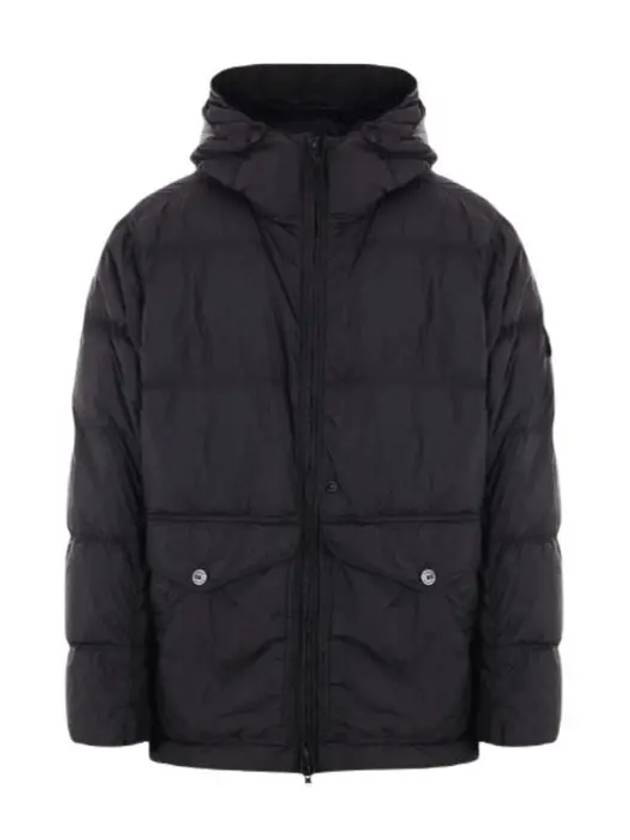 Crinkle Reps Re-Nylon Down Padding Black - STONE ISLAND - BALAAN 2