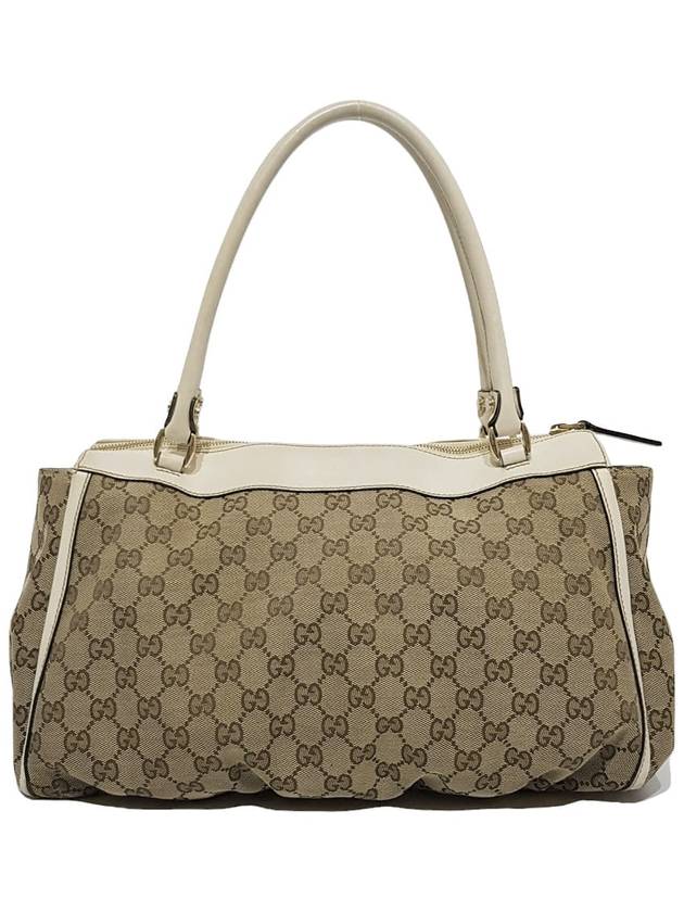 Women s 189831 GG logo jacquard gold metallic D ring decoration shoulder bag - GUCCI - BALAAN 3