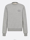 CD Icon Cotton Sweatshirt Grey - DIOR - BALAAN 2