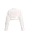 BAHIA Cropped Viscose Shirt 23H233SH042 1454 100 - JACQUEMUS - BALAAN 2