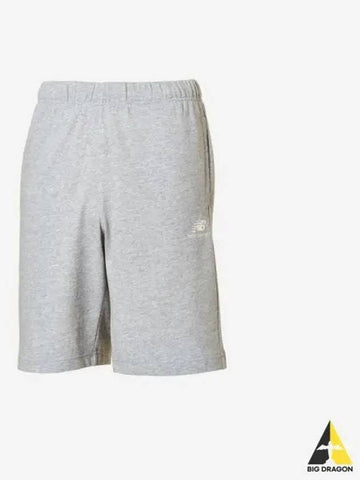 Uni Essential Single Mesh 5 0 Shorts Gray - NEW BALANCE - BALAAN 1