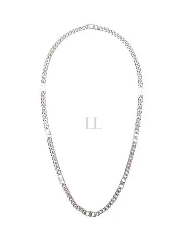 Men's Triomphe Gourmet Necklace Silver - CELINE - BALAAN 2