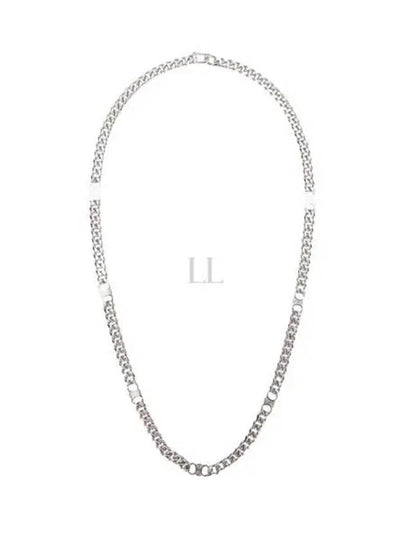 Men's Triomphe Gourmet Necklace Silver - CELINE - BALAAN 2