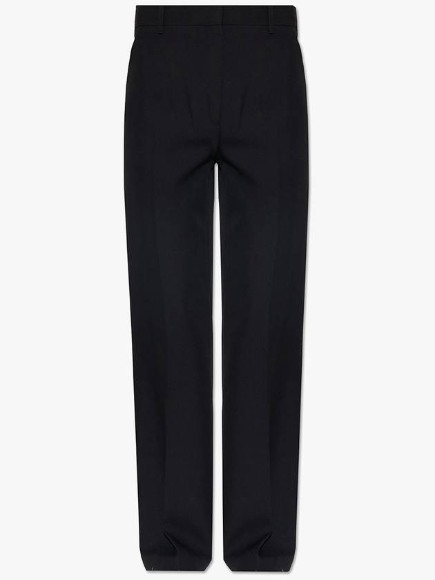 straight pants black - BURBERRY - BALAAN 2