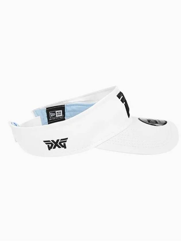 Men Women Golf Hat Faceted Sports Visor White New Logo - PXG - BALAAN 2