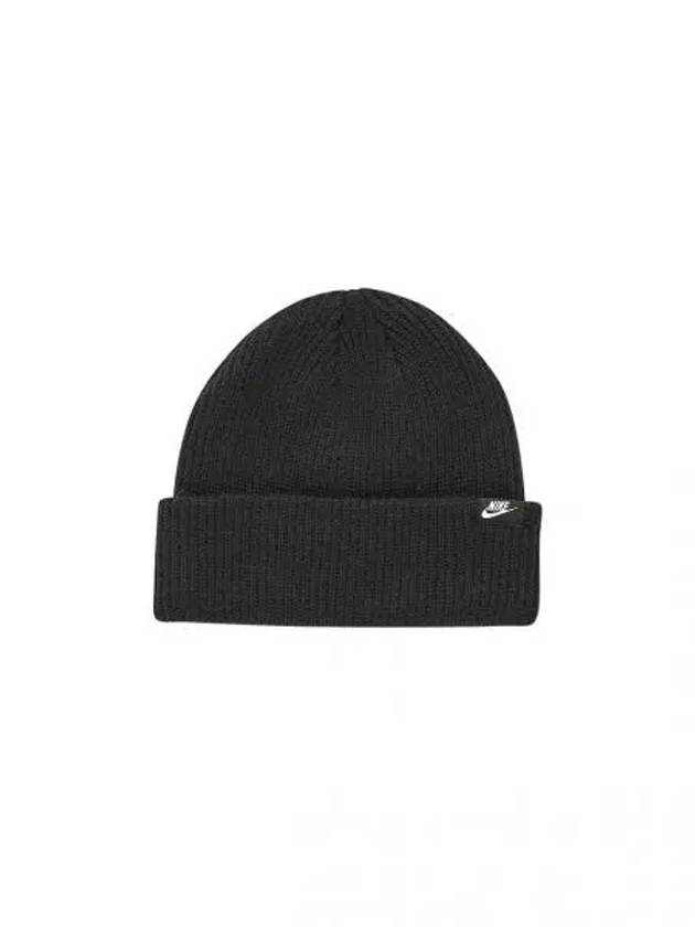 Terra Futura 365 Short Cuffs Beanie Black - NIKE - BALAAN 2