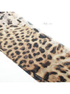 Leopard print silk crepe scarf 571161 3Y035 2760 - SAINT LAURENT - BALAAN 7