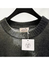 Men s Sweater Cashmere Reply Equest Crew Neck Khaki - HERMES - BALAAN 3