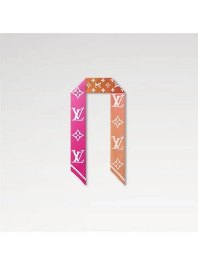 LV Aurora Nano Scarf Fuchsia - LOUIS VUITTON - BALAAN 2