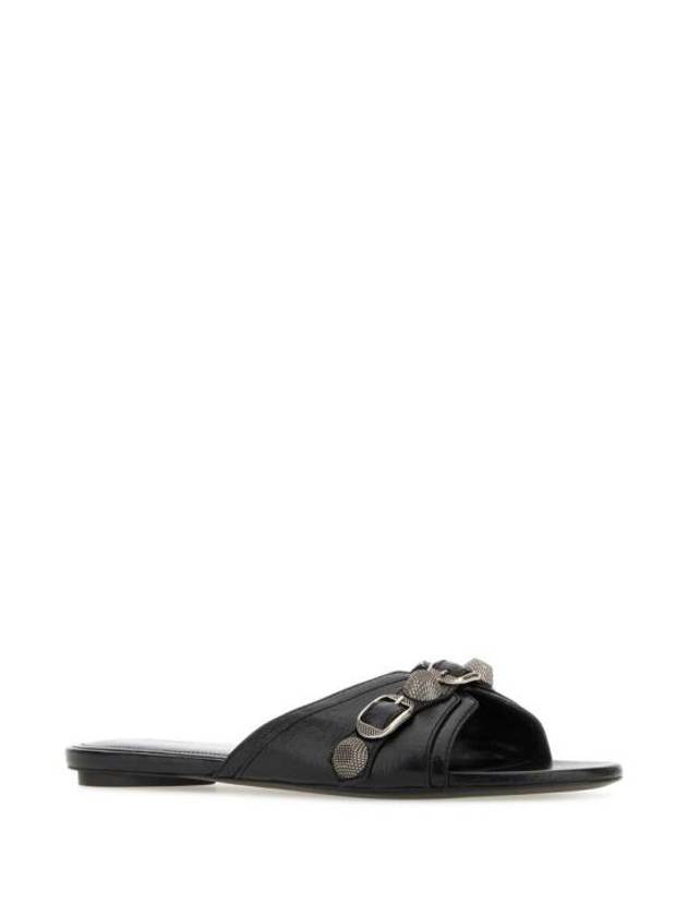 Le Cagole Slippers Black - BALENCIAGA - BALAAN 3