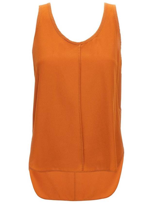 Nude Silk Tank Top - NUDE - BALAAN 4