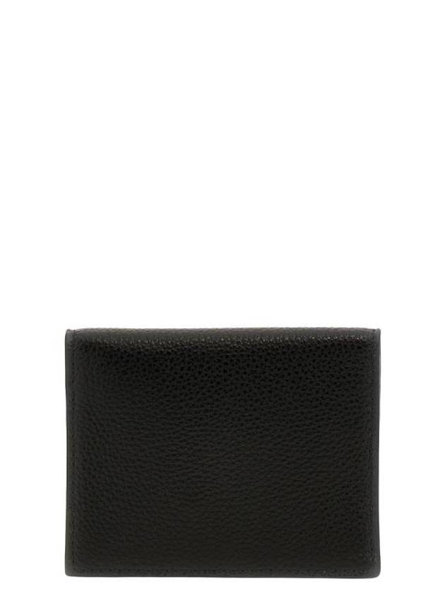 Embroidered Logo Card Wallet Black - MARNI - BALAAN 3