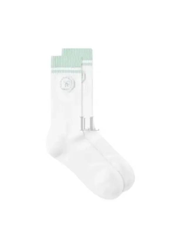 SRHWC Socks White Washed Kelly SO932WH - SPORTY & RICH - BALAAN 2