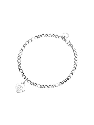 Return To Tiffany Heart Diamond Bracelet Silver - TIFFANY & CO. - BALAAN 1