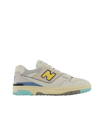 550 Low Top Sneakers Sea Salt Yellow - NEW BALANCE - BALAAN 1