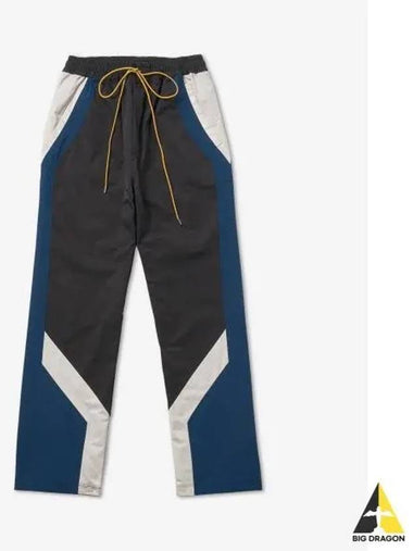 Color Block Track Pants Black Cream Blue RHFW22PA150410411041 - RHUDE - BALAAN 1