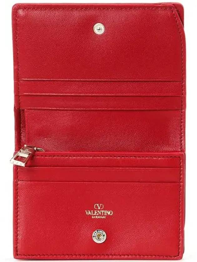 Toile Iconographe Half Wallet Red - VALENTINO - BALAAN 5