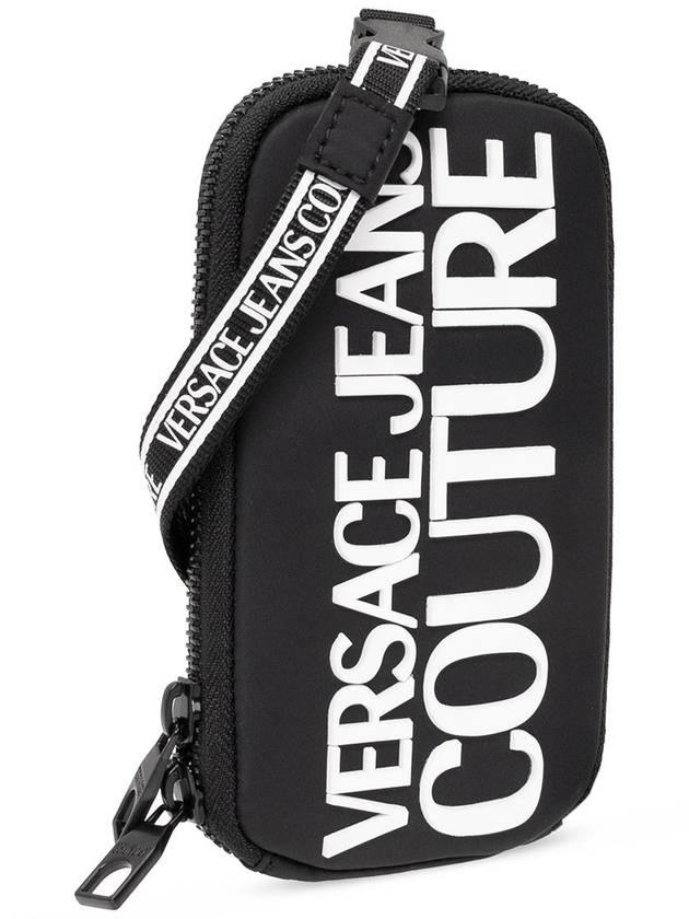 Jeans Couture logo applique strap Pouch - VERSACE - BALAAN 3