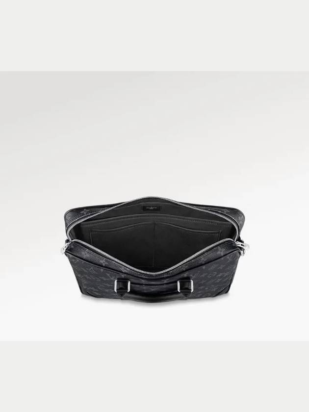 Porte Documents Voyage PM Brief Case Grey - LOUIS VUITTON - BALAAN 4