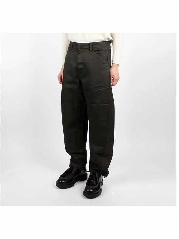 Twisted Workwear Jeans Khaki Brown - LEMAIRE - BALAAN 3