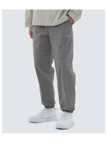 Cland Woven Zipper Pocket Jogger Pants Dark Gray S24MMDPT16 - SNOW PEAK - BALAAN 1