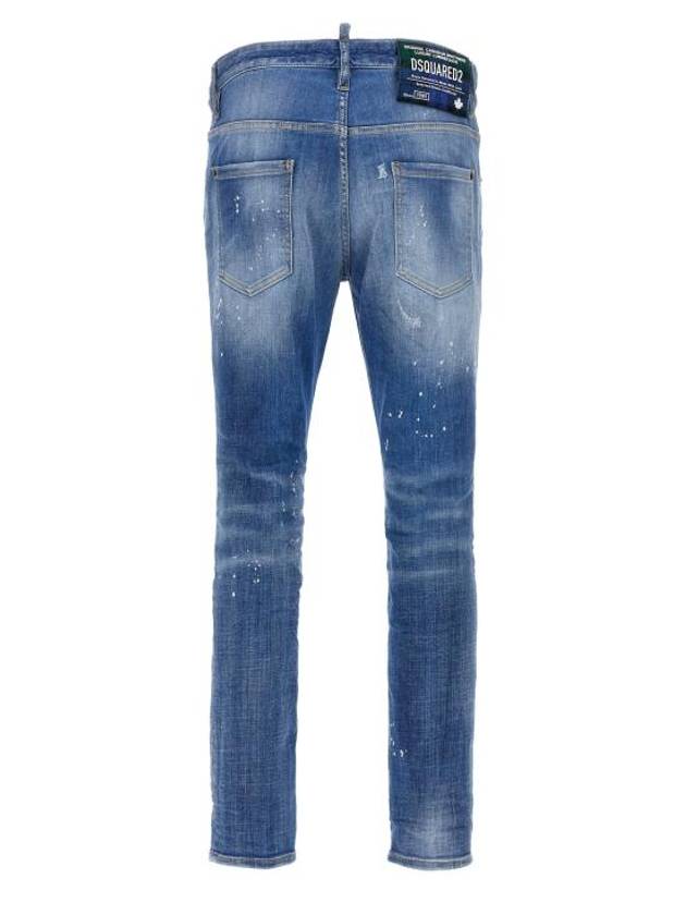 Light Heritage Wash Super Twinky Jeans Navy - DSQUARED2 - BALAAN 3