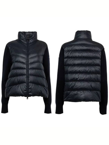 Women s Wool Zip up Padded Cardigan 9B00024 M1131 778 - MONCLER - BALAAN 1