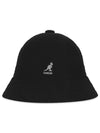 0397BC BLACK Bucket Hat - KANGOL - BALAAN 1