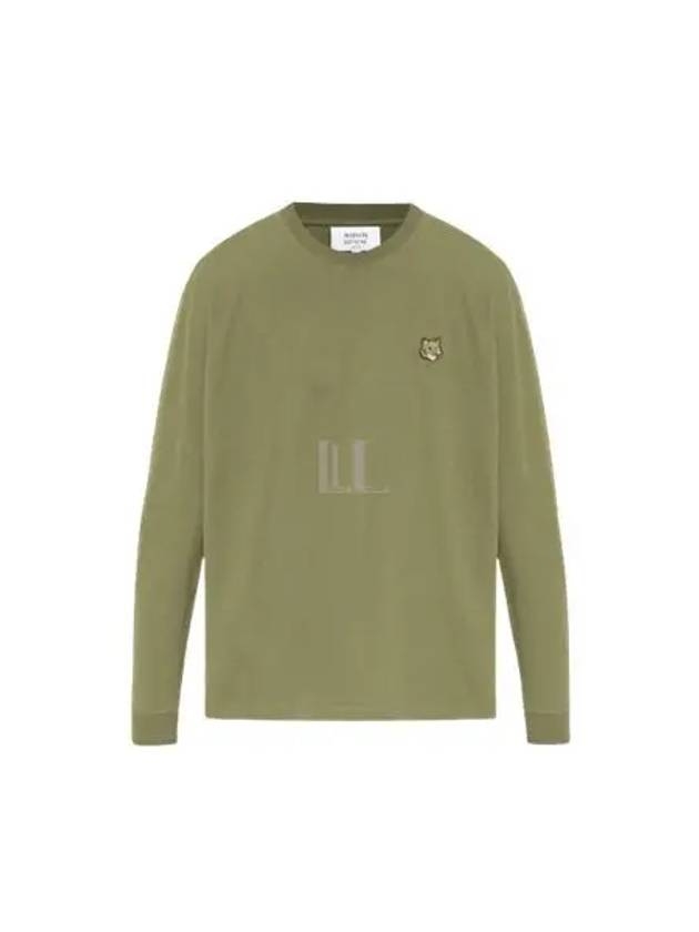 Fox Head Patch Comfort Sweatshirt Green - MAISON KITSUNE - BALAAN 2