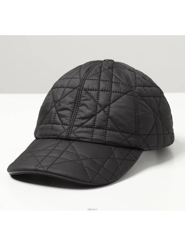 D Player Cannage Ball Cap Black - DIOR - BALAAN 3