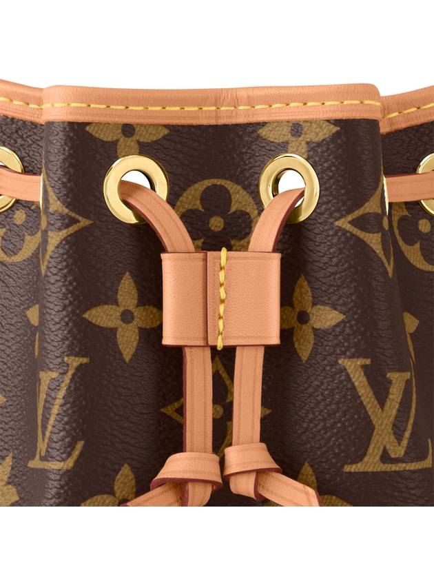 Louis Vuitton Nano Noe Monogram Bucket Bag Brown - LOUIS VUITTON - BALAAN 7