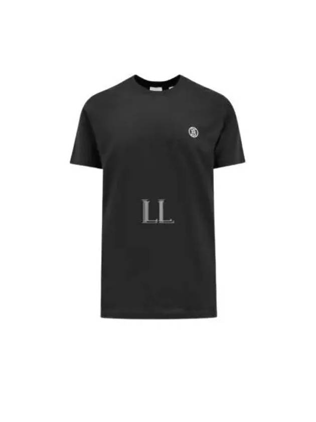 Parker Short Sleeve T-Shirt Black - BURBERRY - BALAAN 2