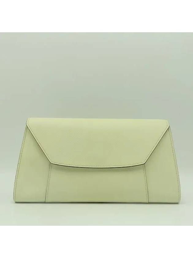 White color clutch bag - VALEXTRA - BALAAN 2