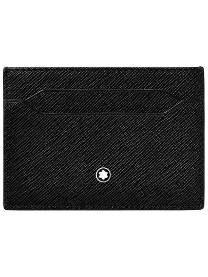 Sartorial 5CC Leather Card Wallet Black - MONTBLANC - BALAAN 2