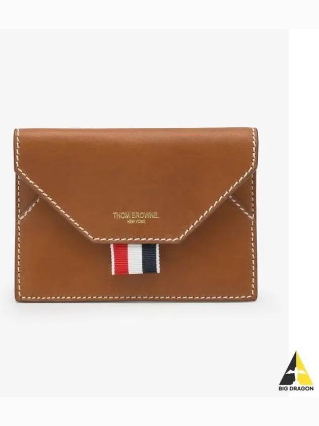 Envelope Card Wallet Brown - THOM BROWNE - BALAAN 2