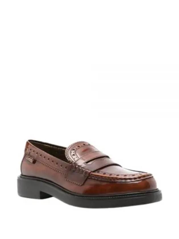 Mocassino Patent Leather Loafer Brown - TOD'S - BALAAN 2