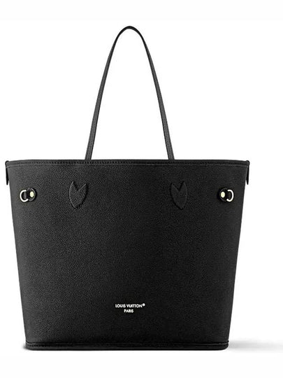 Neverfull Inside Out MM Arthur Leather Tote Bag Black - LOUIS VUITTON - BALAAN 2