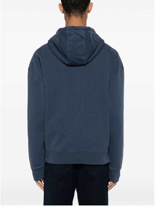 Handwriting Oversized Hoodie Navy - MAISON KITSUNE - BALAAN 5