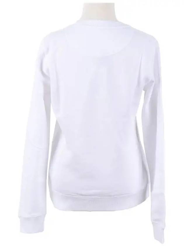 Women's Tiger Embroidery Sweatshirt White - KENZO - BALAAN 7