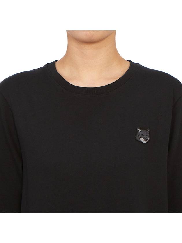 Bold Fox Head Patch Comfort Short Sleeve T-Shirt Black - MAISON KITSUNE - BALAAN 6