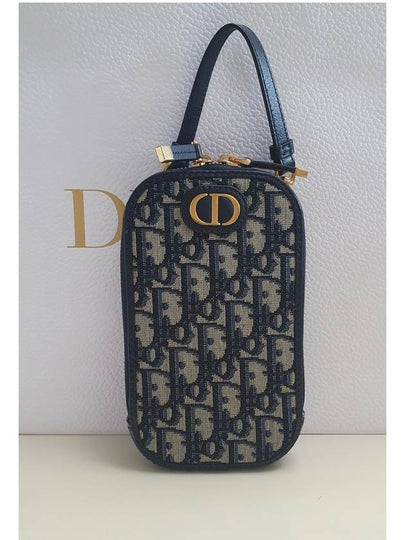 Montaine Phone Holder Small Cross Bag Black - DIOR - BALAAN 2