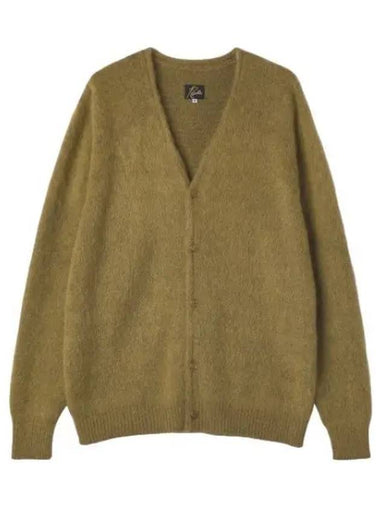 mohair cardigan olive - NEEDLES - BALAAN 1