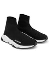 Speed Trainer High Top Sneakers Black - BALENCIAGA - BALAAN 3