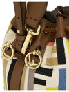 Mon Tresor Embroidered FF Logo Bucket Bag - FENDI - BALAAN 8